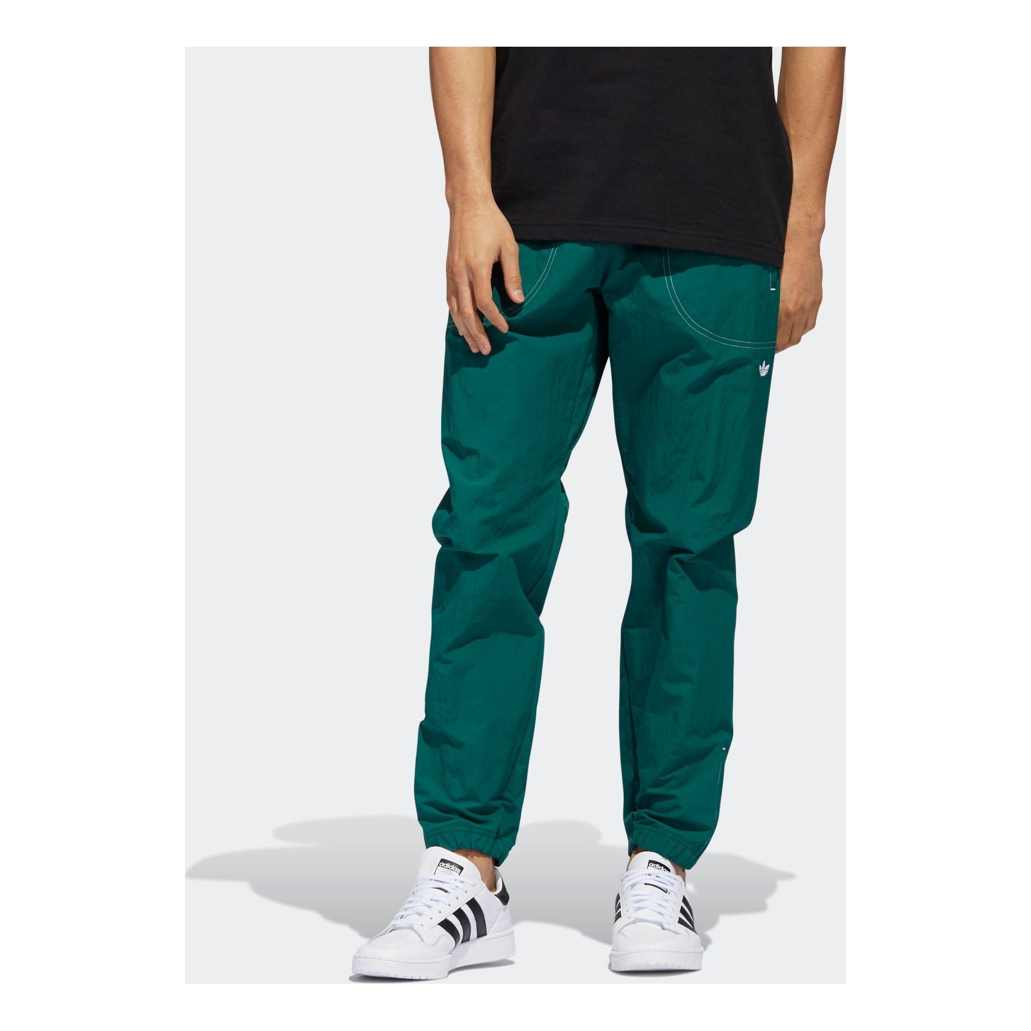 adidas Summer B-Ball Tracksuit Bottoms - Green GD2056 - 1