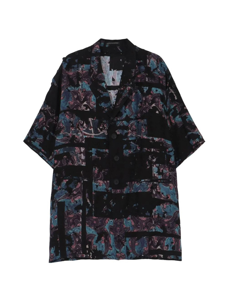 patterned silk jacket 1
