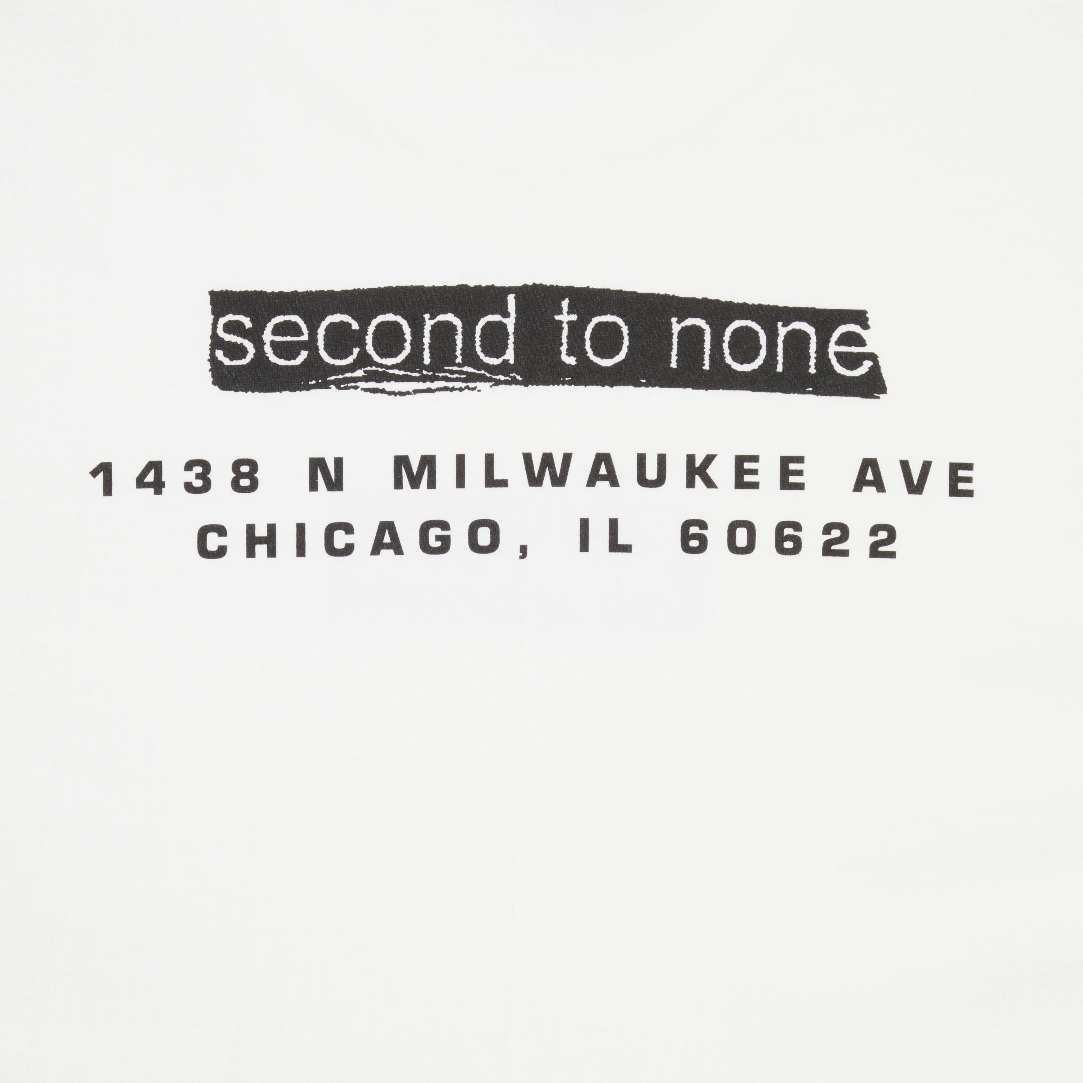 Supreme Chicago Box Logo Tee 'White' - 3