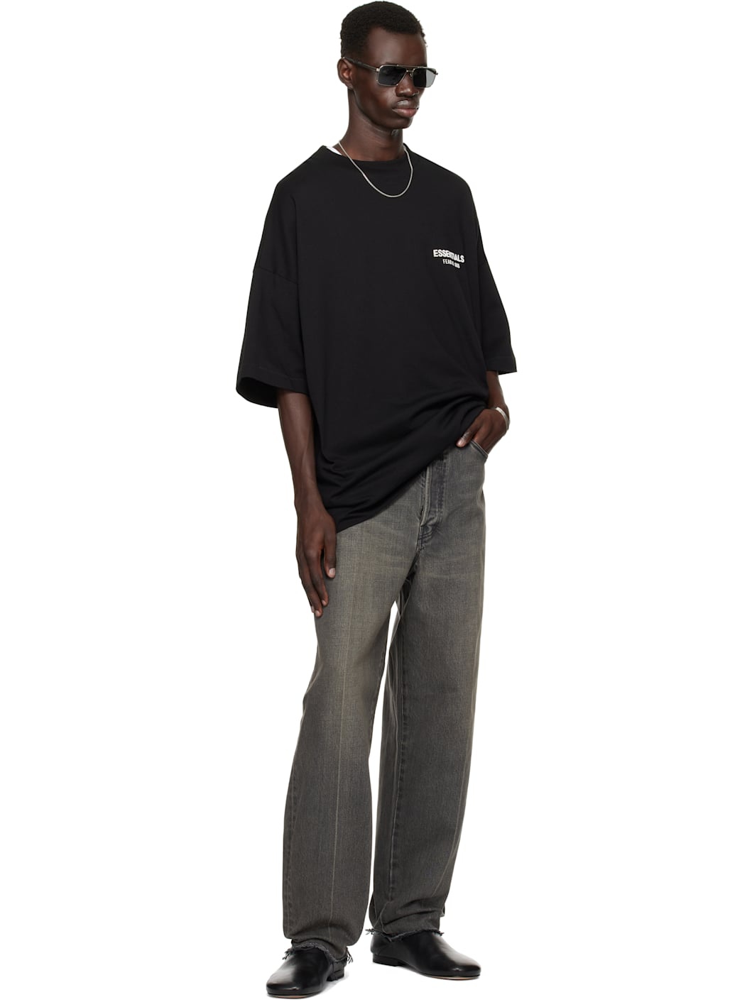 Tシャツ・カットソー Essentials Jersey Crewneck T-Shirt Black Essentials Jersey Crewneck Tee Black – PIECES