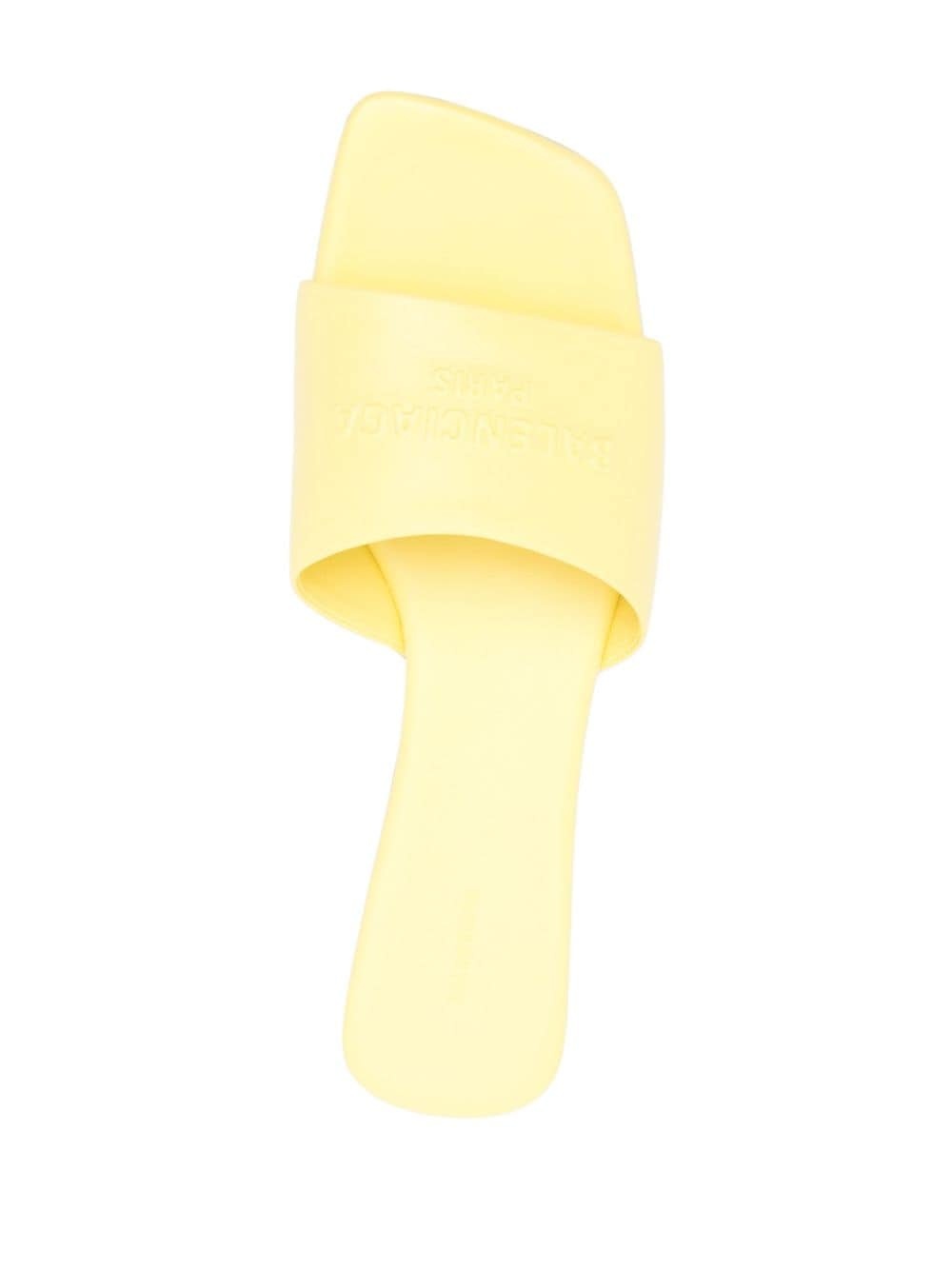 Duty Free leather slides - 4