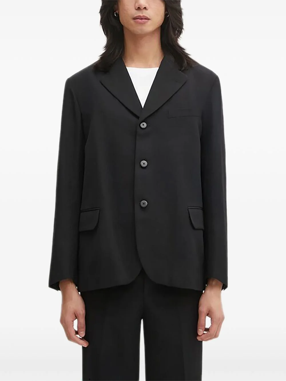 single-breasted blazer - 1