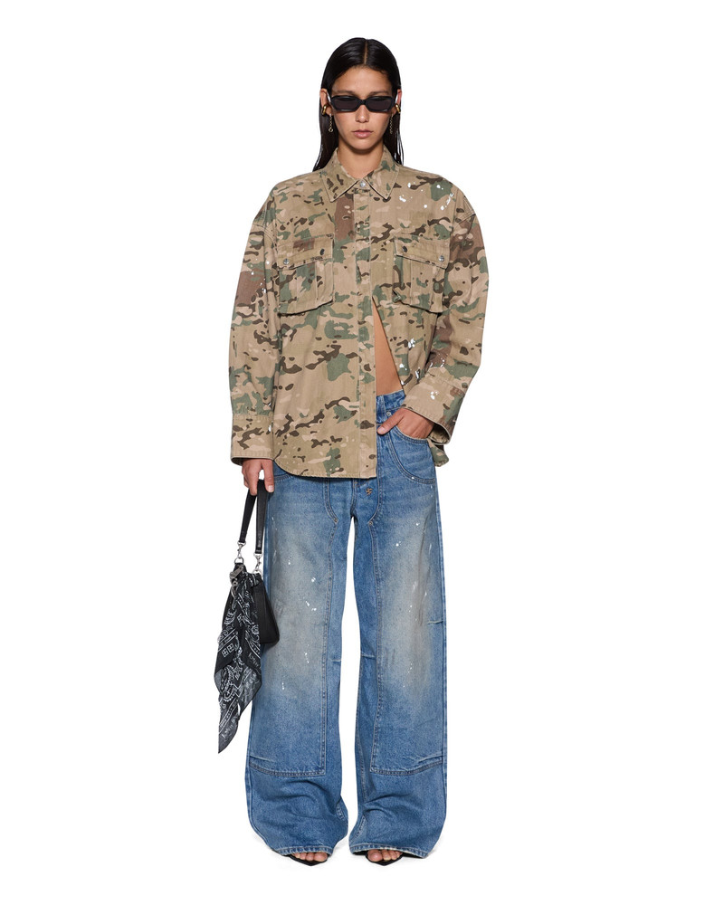 Ksubi ASTRA CARGO LS SHIRT WOODLAND CAMO outlook