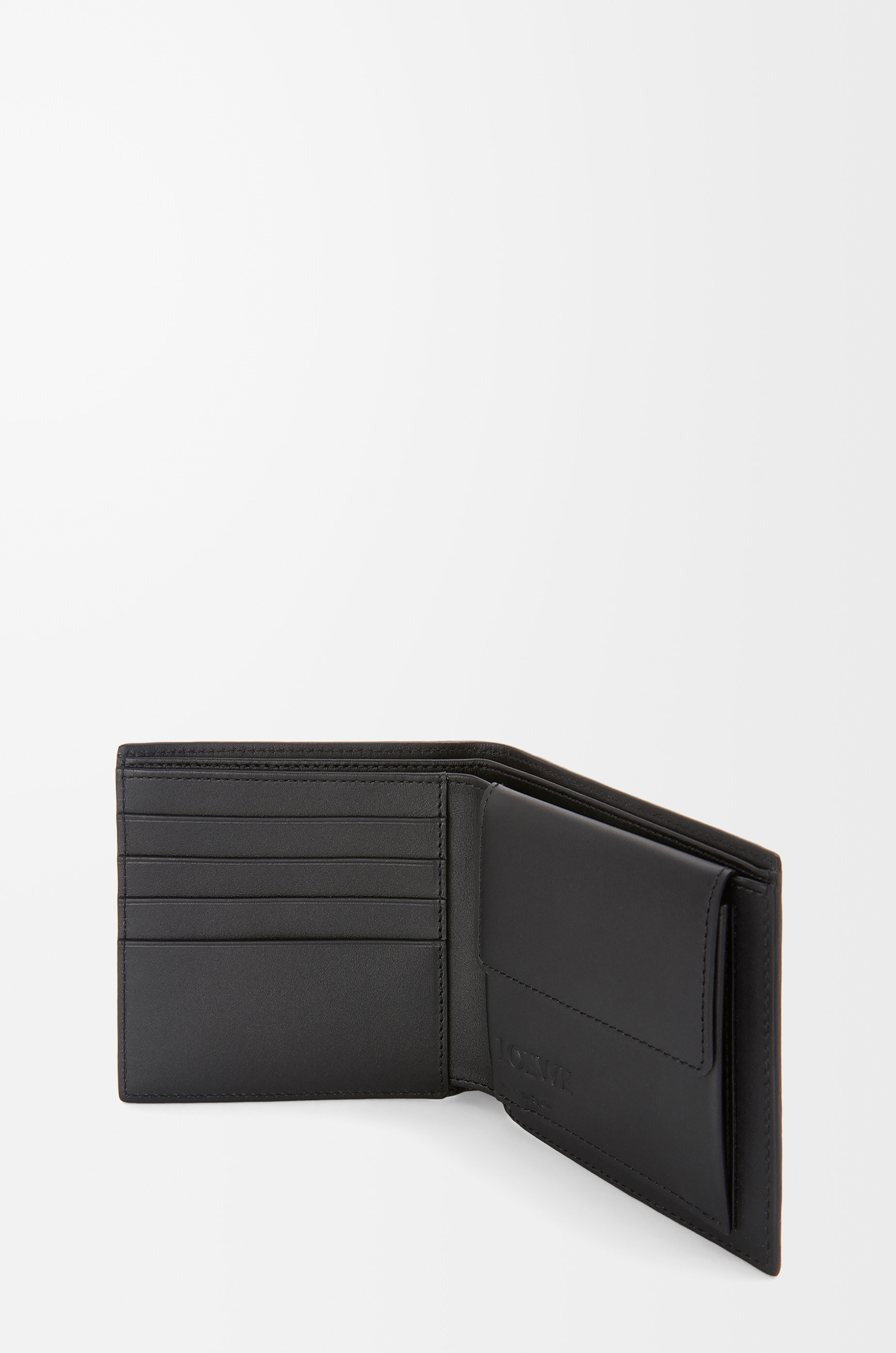 Bifold coin wallet in soft grained calfskin - 7