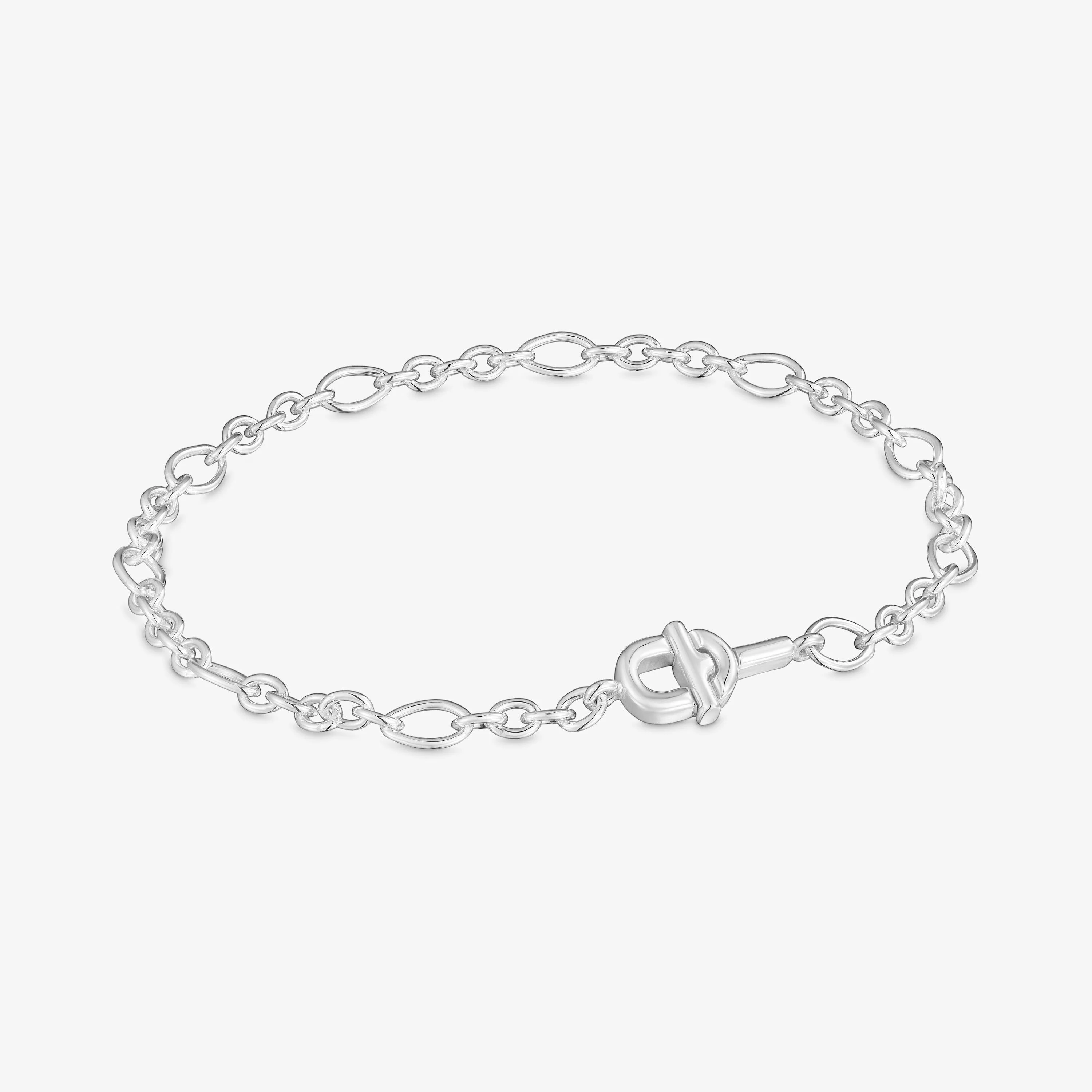 Silver Oval chain bracelet TOUS MANIFESTO - 1