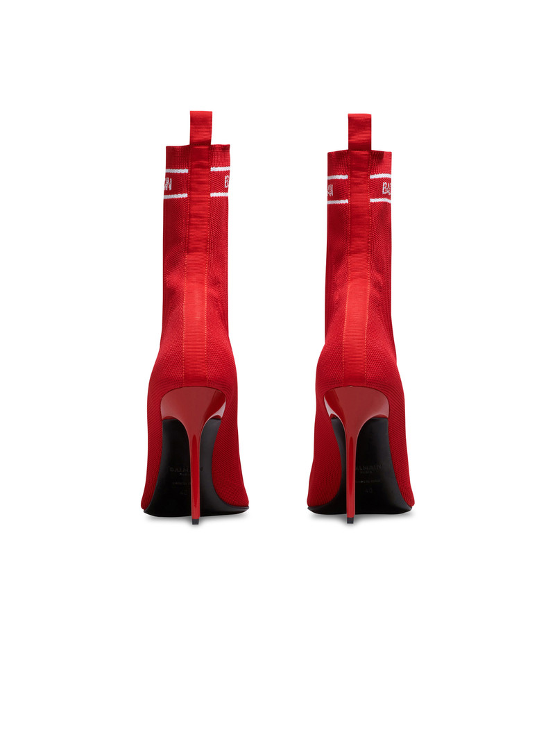 Skye stretch knit ankle boots 4