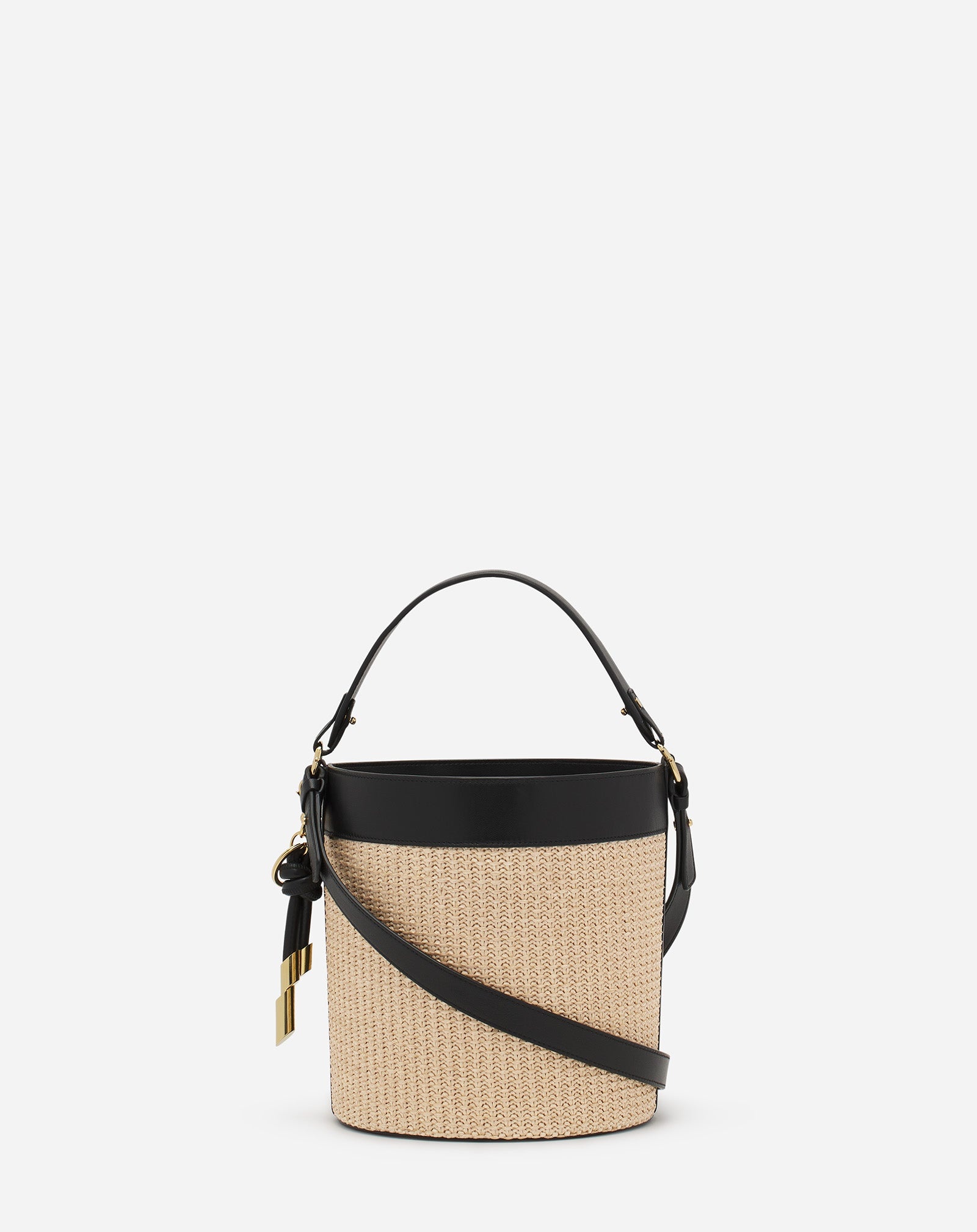 SÉQUENCE RAFFIA BUCKET BAG - 4
