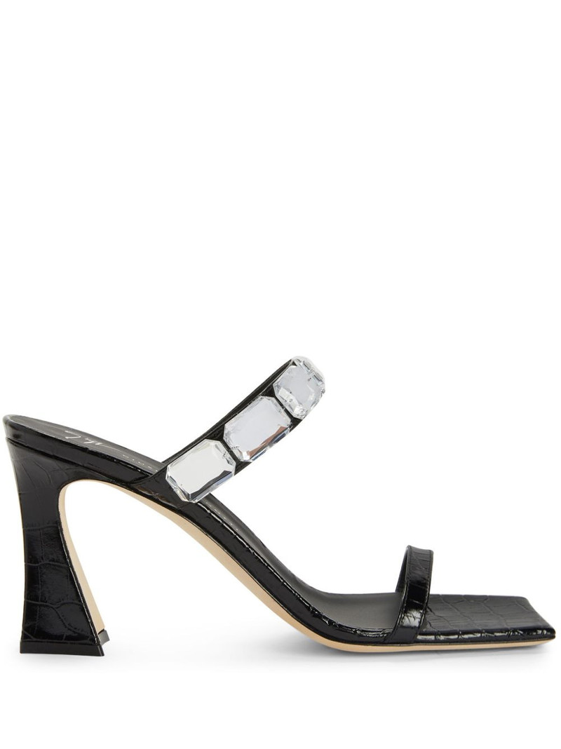 Flaminia 85mm square-toe sandals 1