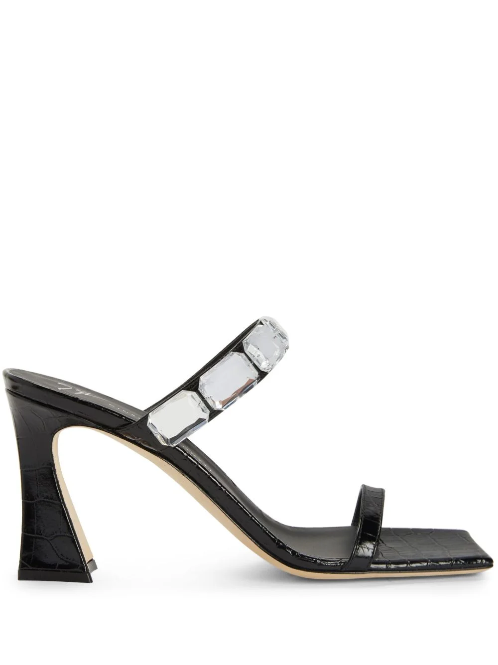 Flaminia 85mm square-toe sandals - 1
