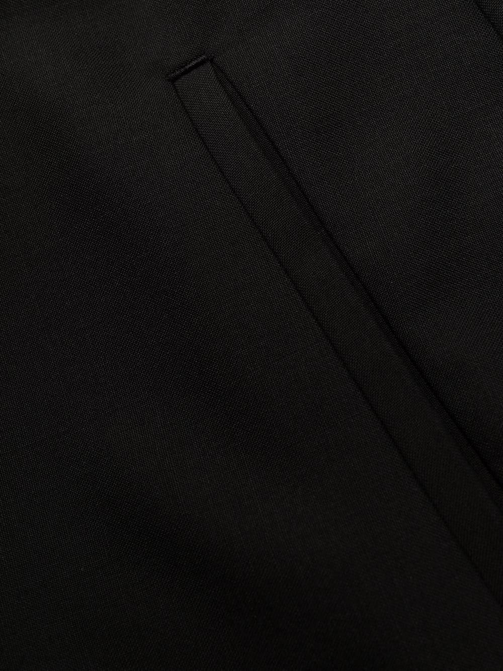 tailored straight-leg trousers - 6