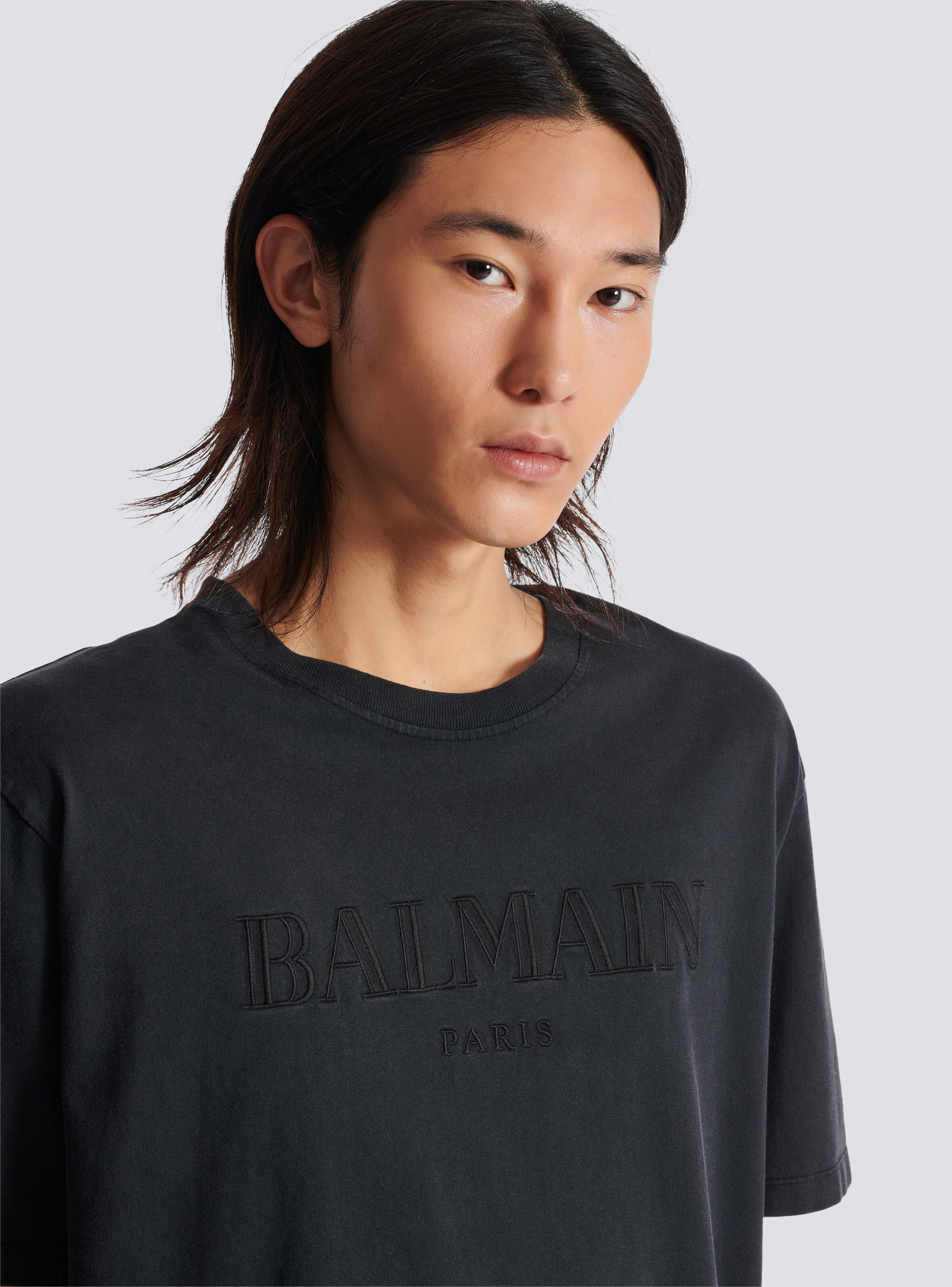 Vintage Balmain embroidered T-shirt - 7