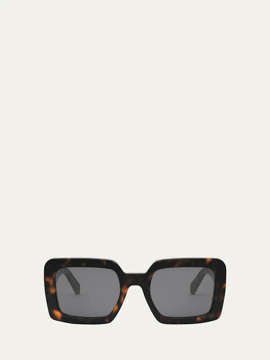 Triomphe Acetate Square Sunglasses - 1