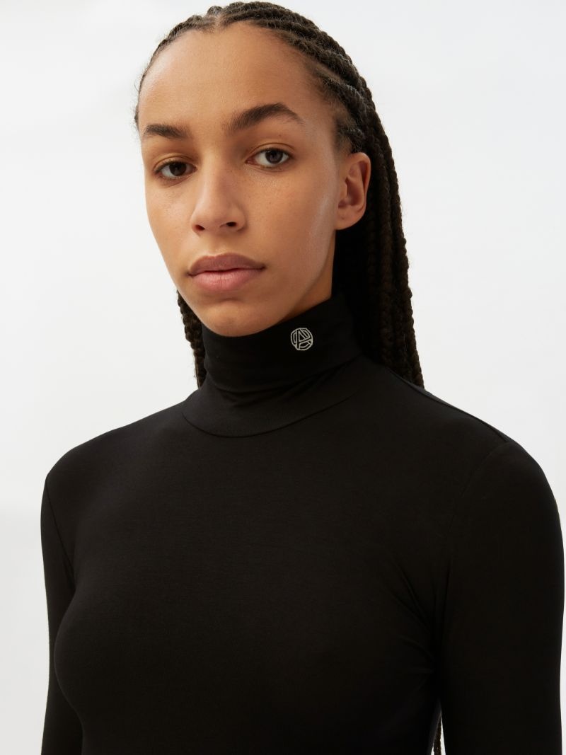 FITTED TURTLENECK L/S T-SHIRT - 6