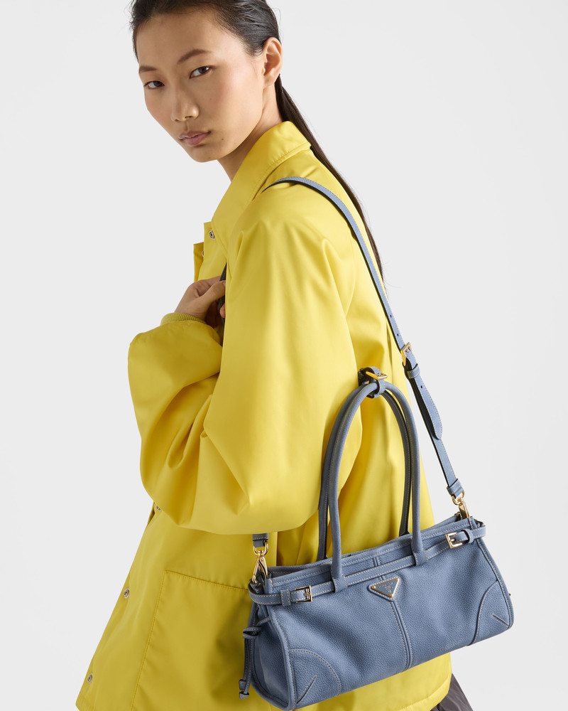 Prada Bonnie medium nubuck leather handbag 8