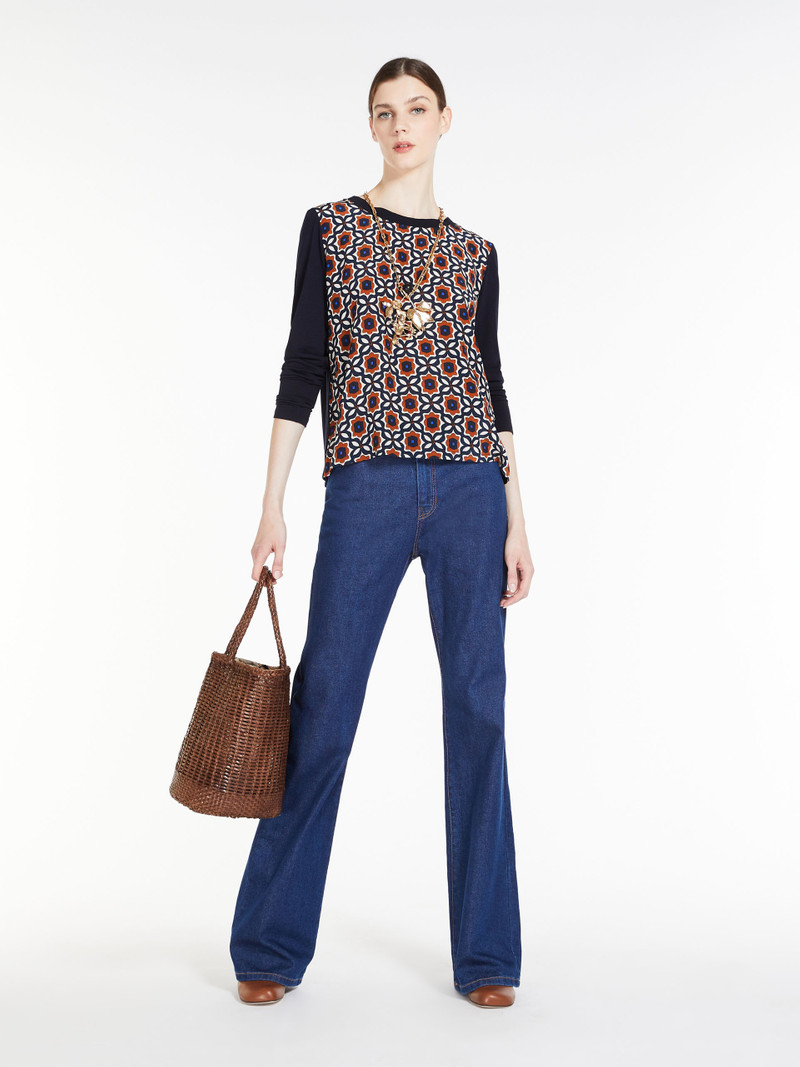 Max Mara ERESIA Boot-cut denim jeans outlook