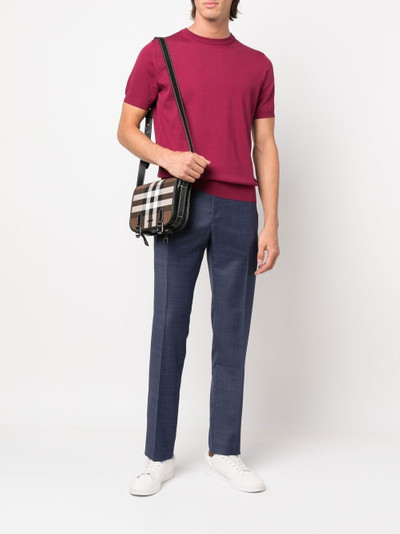 Canali mid-rise straight-leg trousers outlook