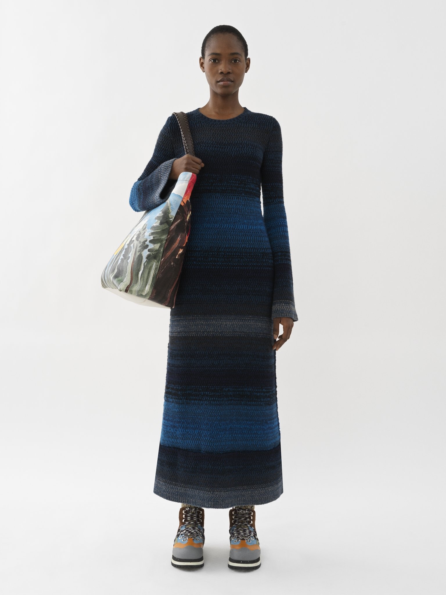 LONG KNIT DRESS - 7