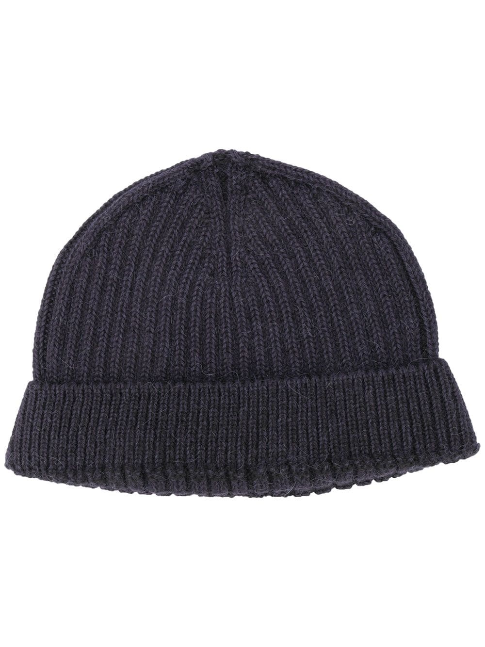 ribbed beanie hat - 1