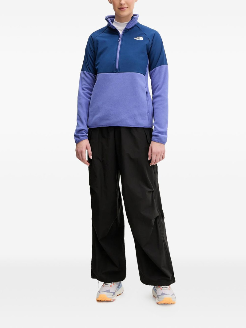 The North Face quarter-zip colour-block sweatshirt outlook