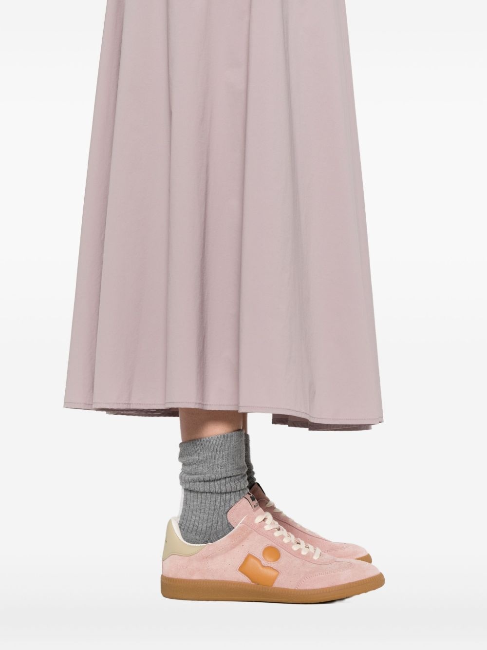Resort drawstring midi skirt - 5