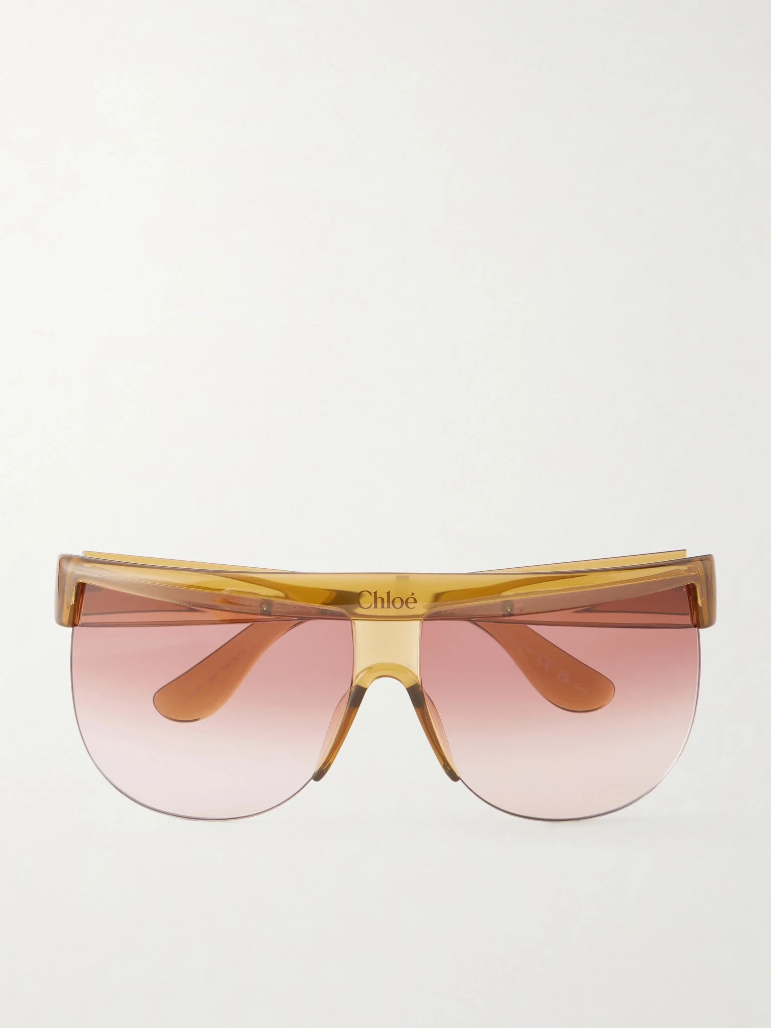 D-frame injected sunglasses Green - 1
