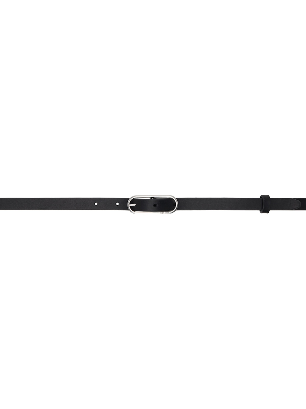 Black Baby Rounded Belt - 1