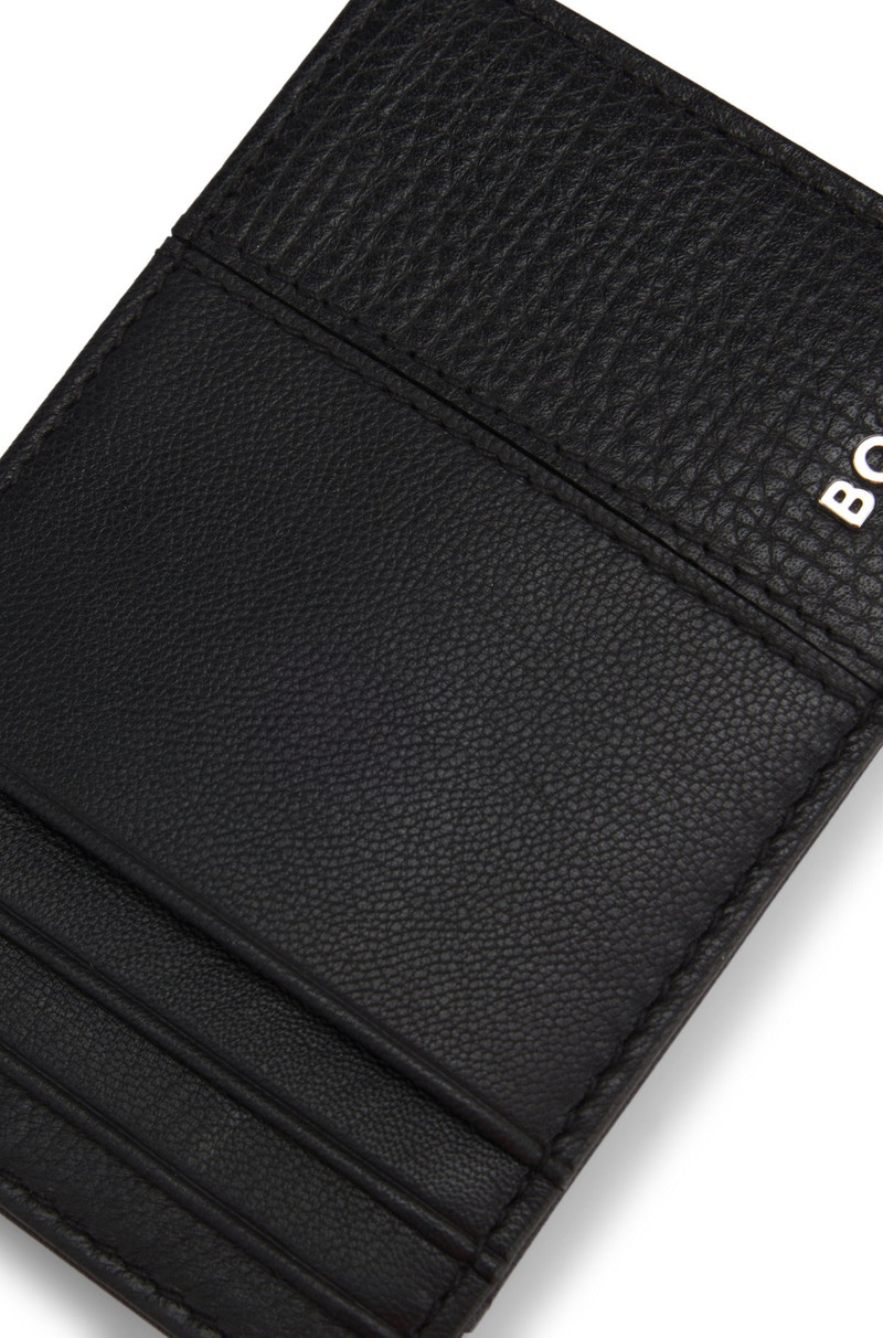 LOGO-LETTERING CARD HOLDER IN LEATHER 3