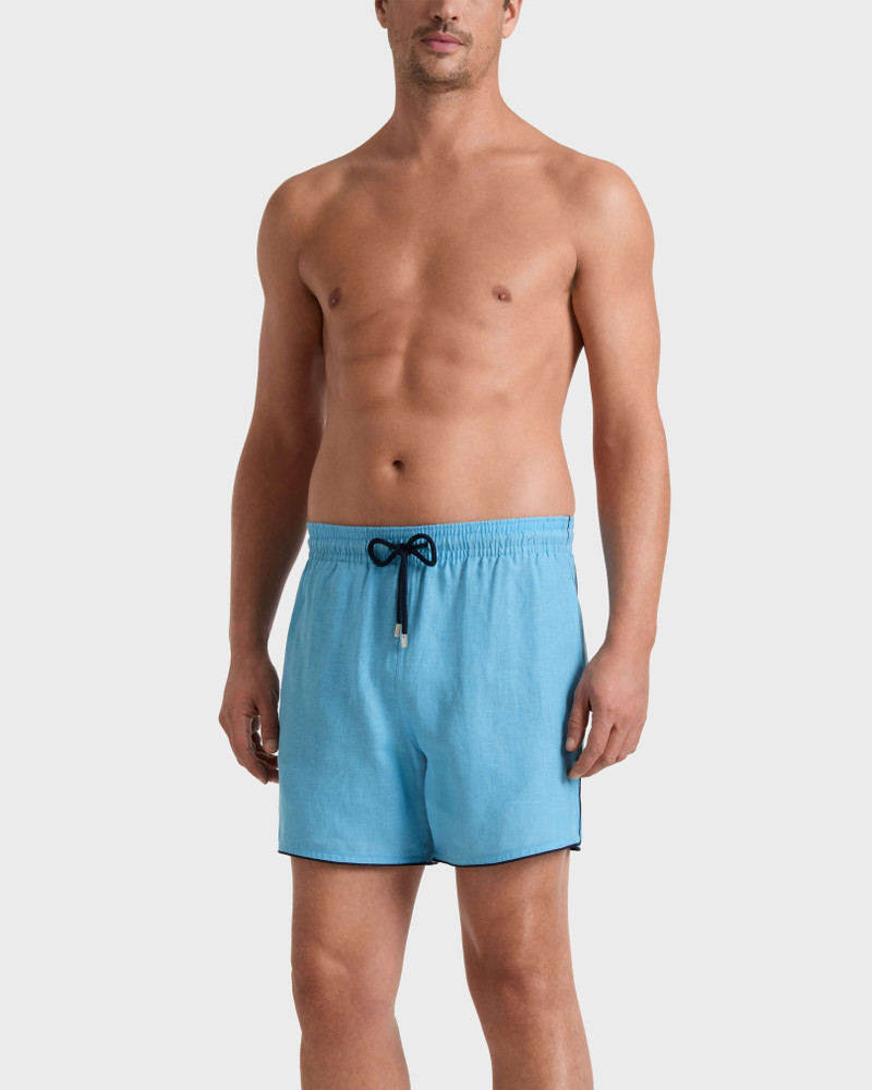 Vilebrequin MEN LINEN SWIM TRUNKS SOLID outlook