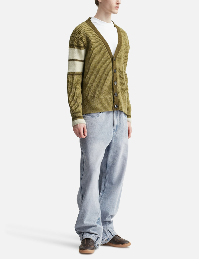AMI Paris WOOL COLLEGE CARDIGAN outlook