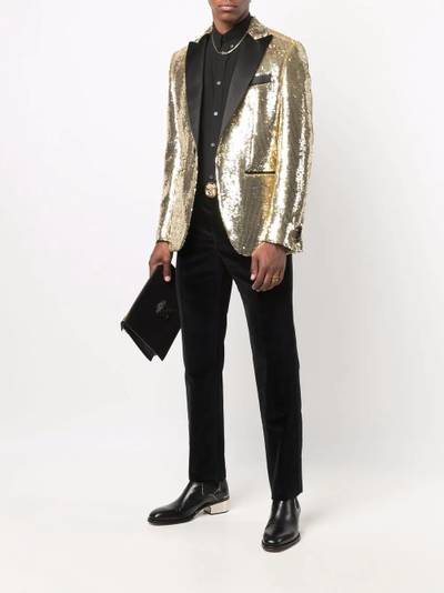 PHILIPP PLEIN Lord pailette-embellished blazer outlook