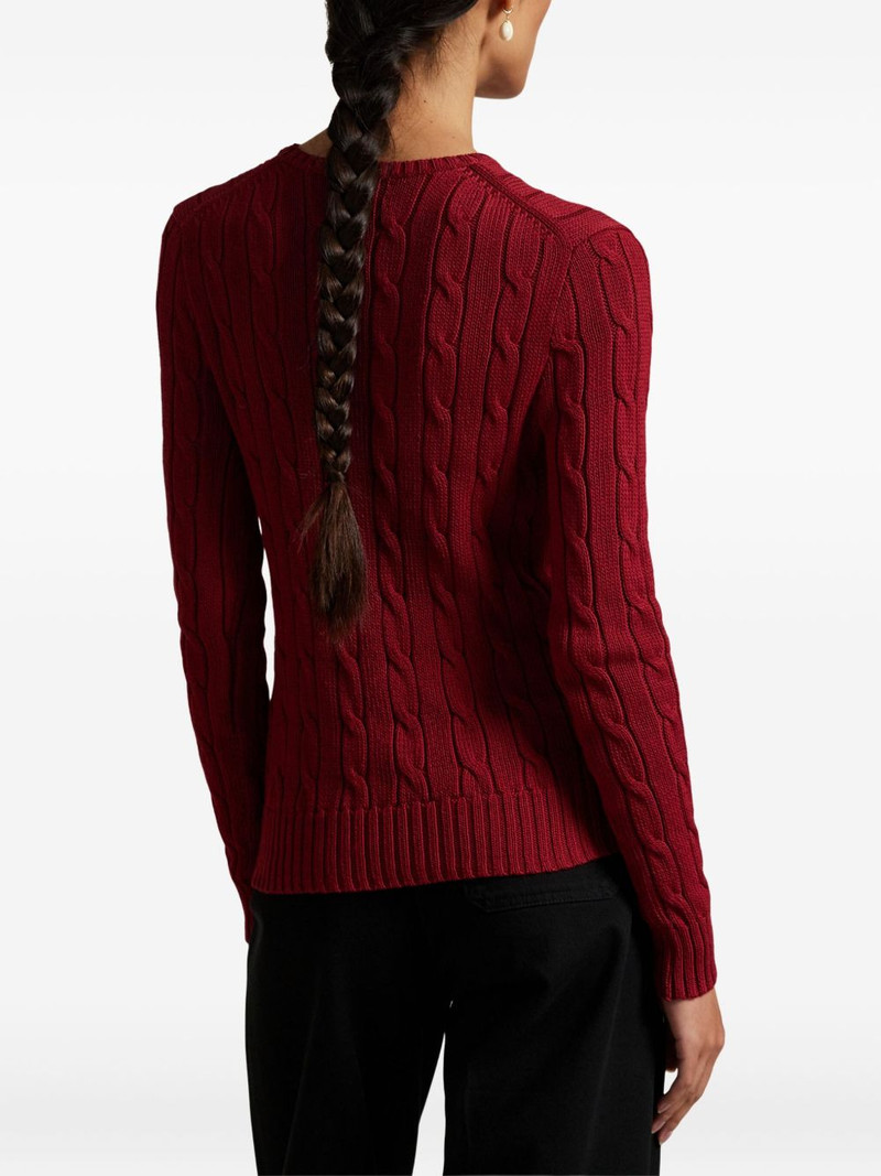 cable-knit pullover 4