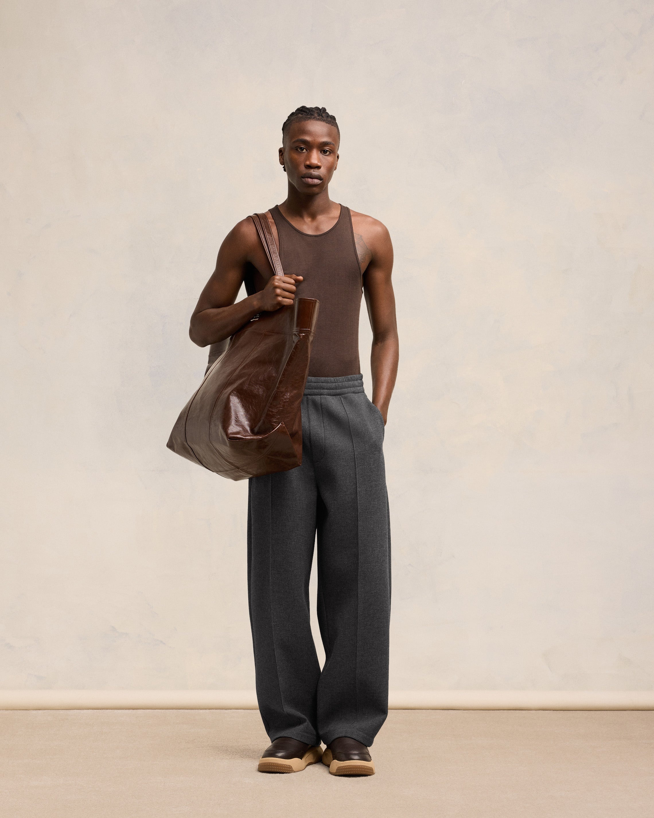AMI PLEATED TROUSERS - 2