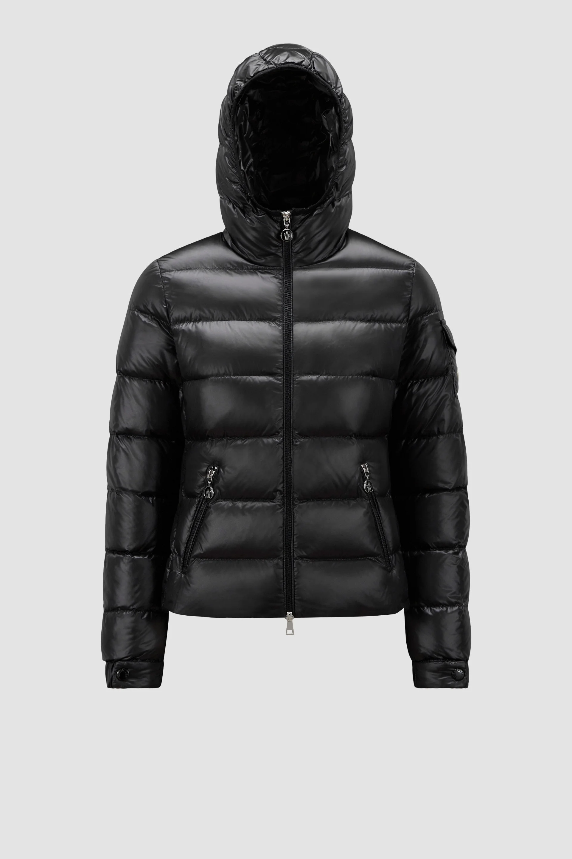 Gles Hooded Short Down Jacket - 1