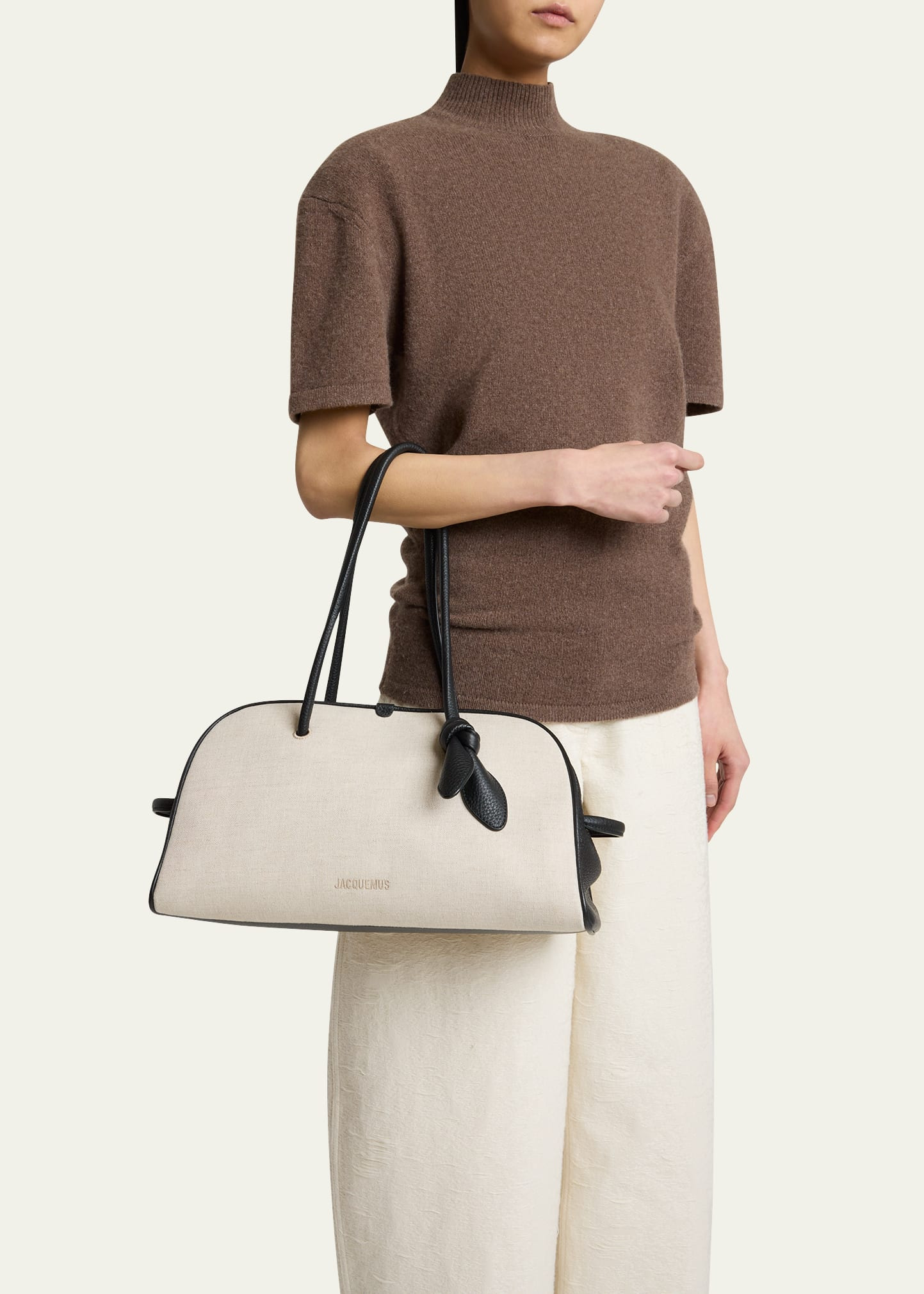 Le Turismo Linen-Blend Shoulder Bag - 2