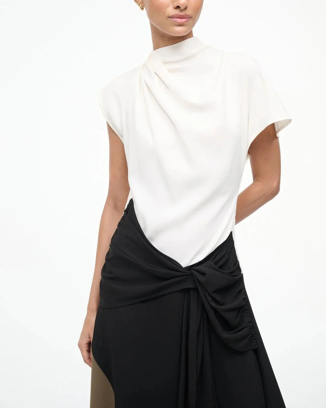 DAVINA DRESS BLACK MULTI - 5