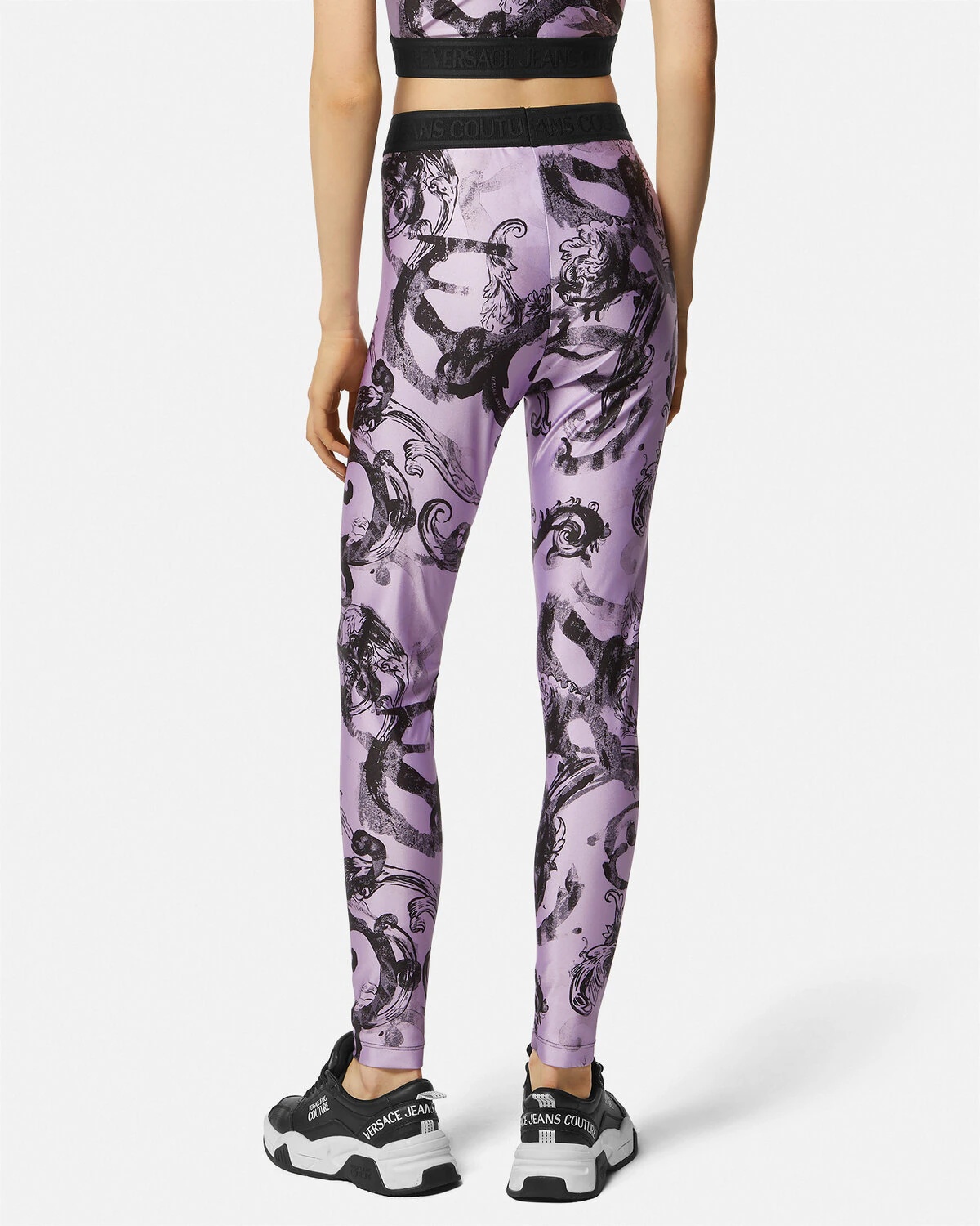 Watercolour Couture Leggings - 5