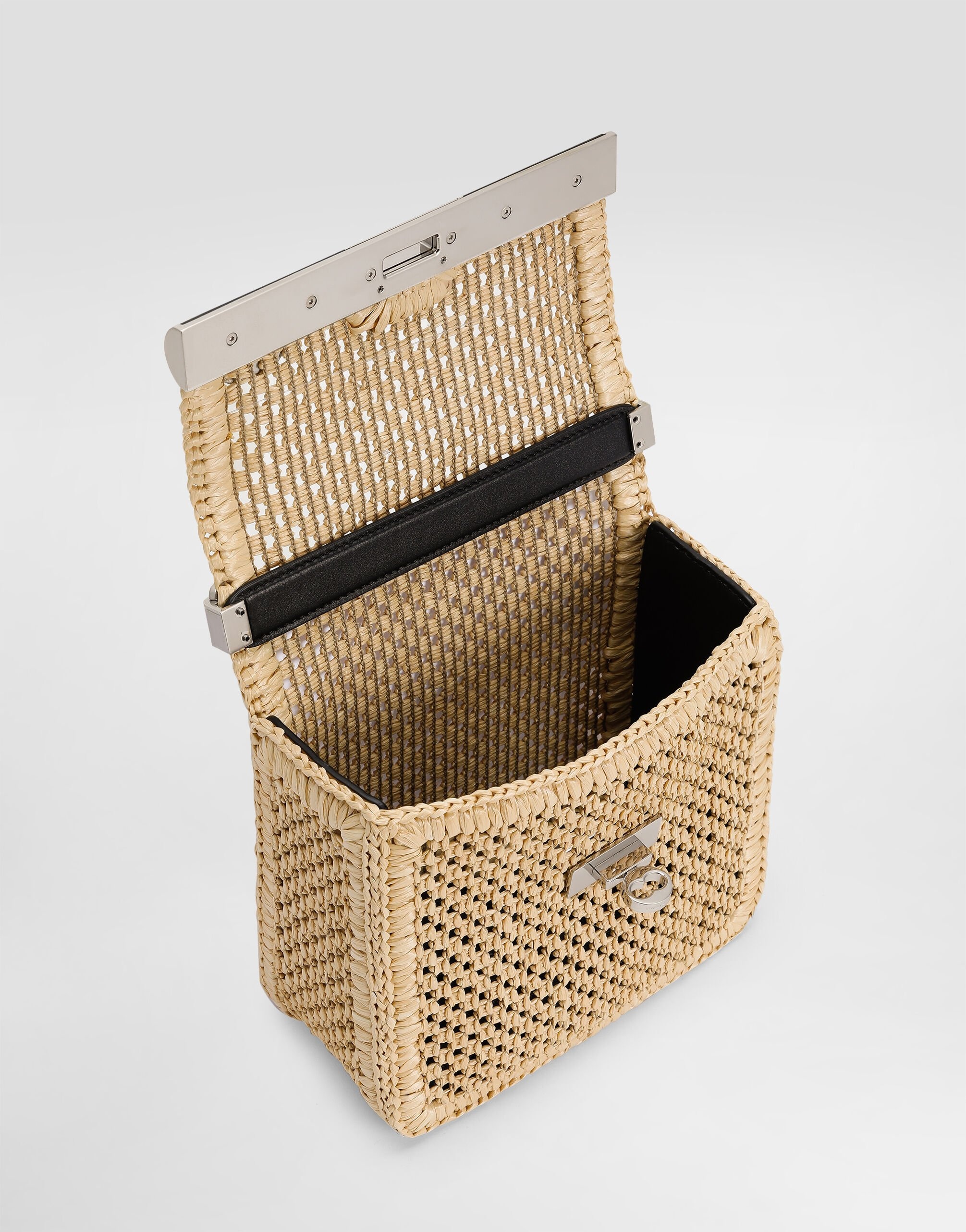 Woven raffia bag - 5