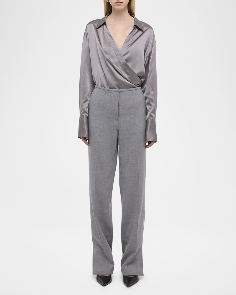 Helmut Lang Low-Rise Car Trousers outlook
