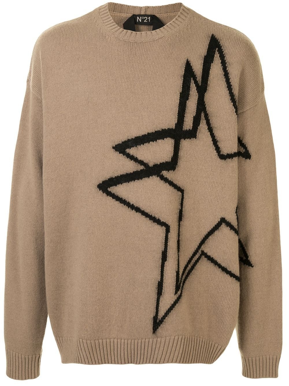 Intarsia-Star Sweater  - 1