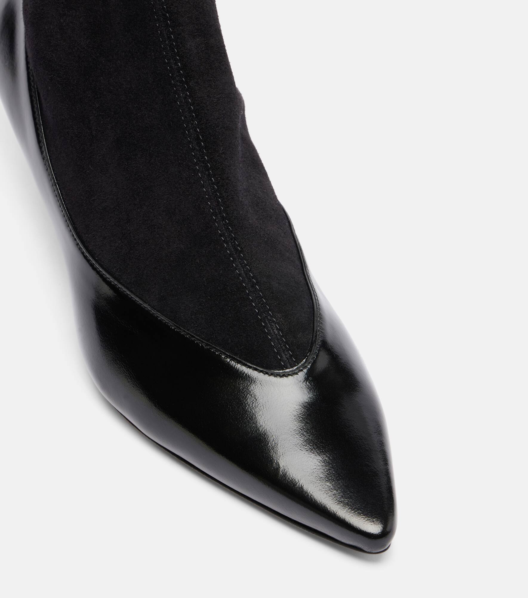 Tourni leather and suede ankle boots - 5