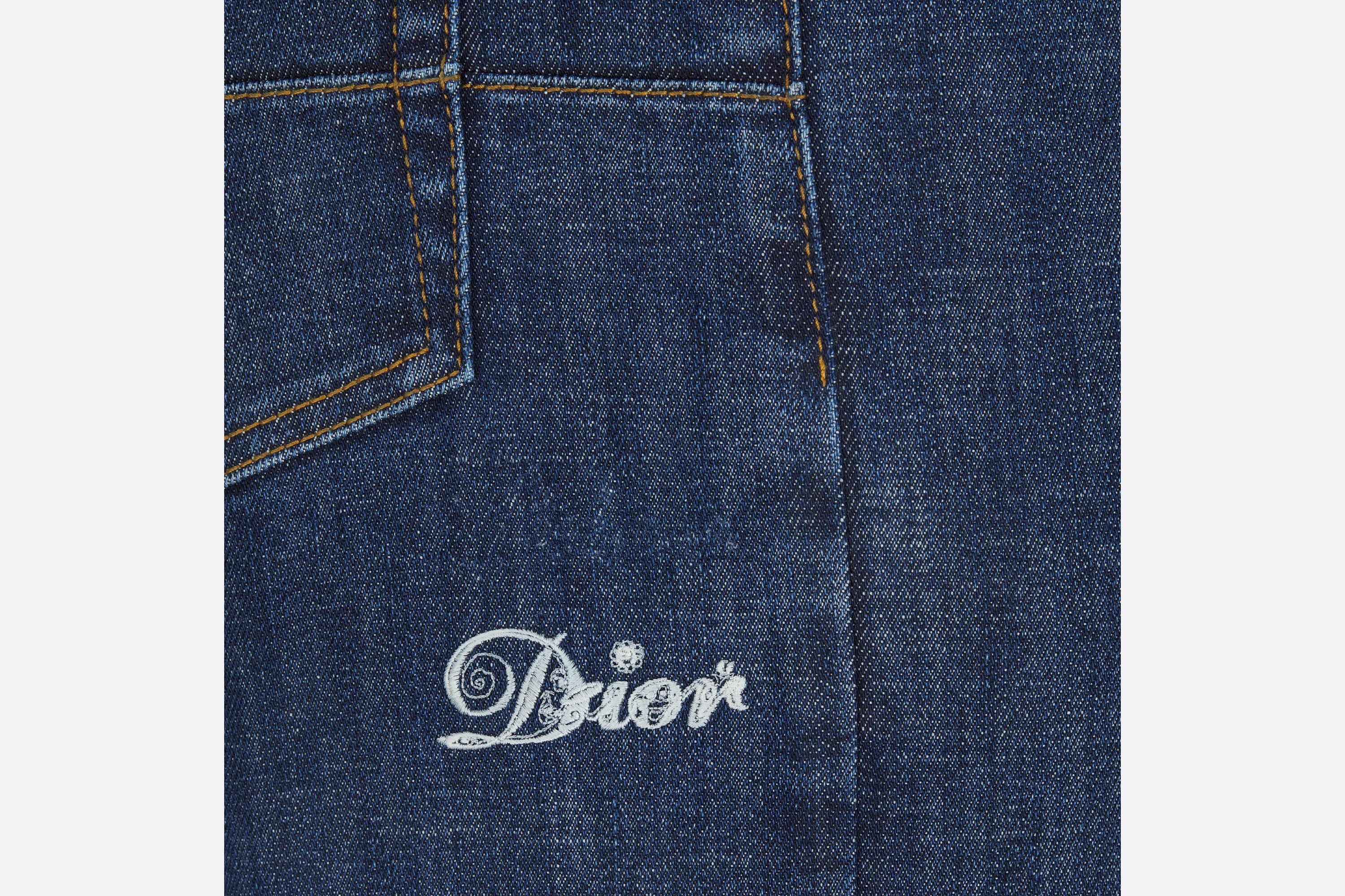 DIOR AND KENNY SCHARF Slim-Fit Jeans - 3