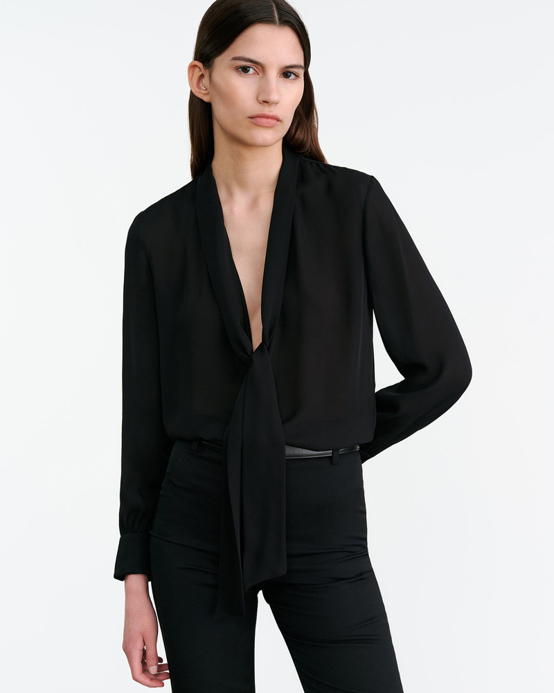 NILI LOTAN JANESE SILK BLOUSE outlook