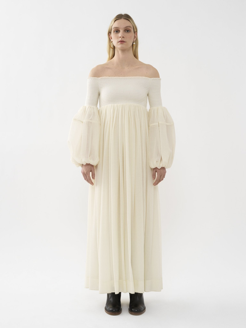 Chloé OFF-THE-SHOULDER DRESS outlook
