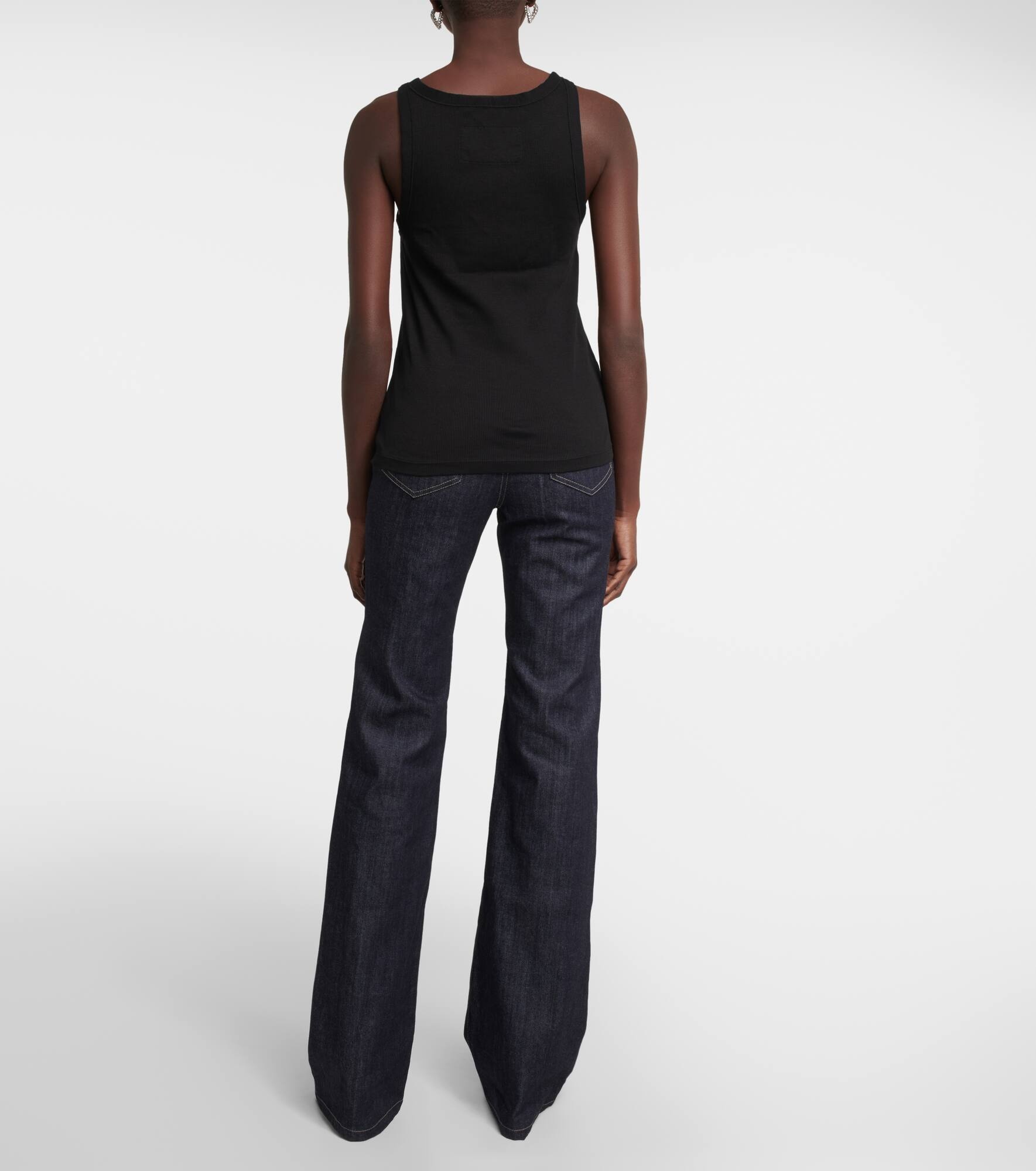 Jennifer rib-knit tank top - 3