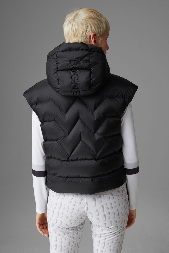 Vreni down waistcoat in Black - 3