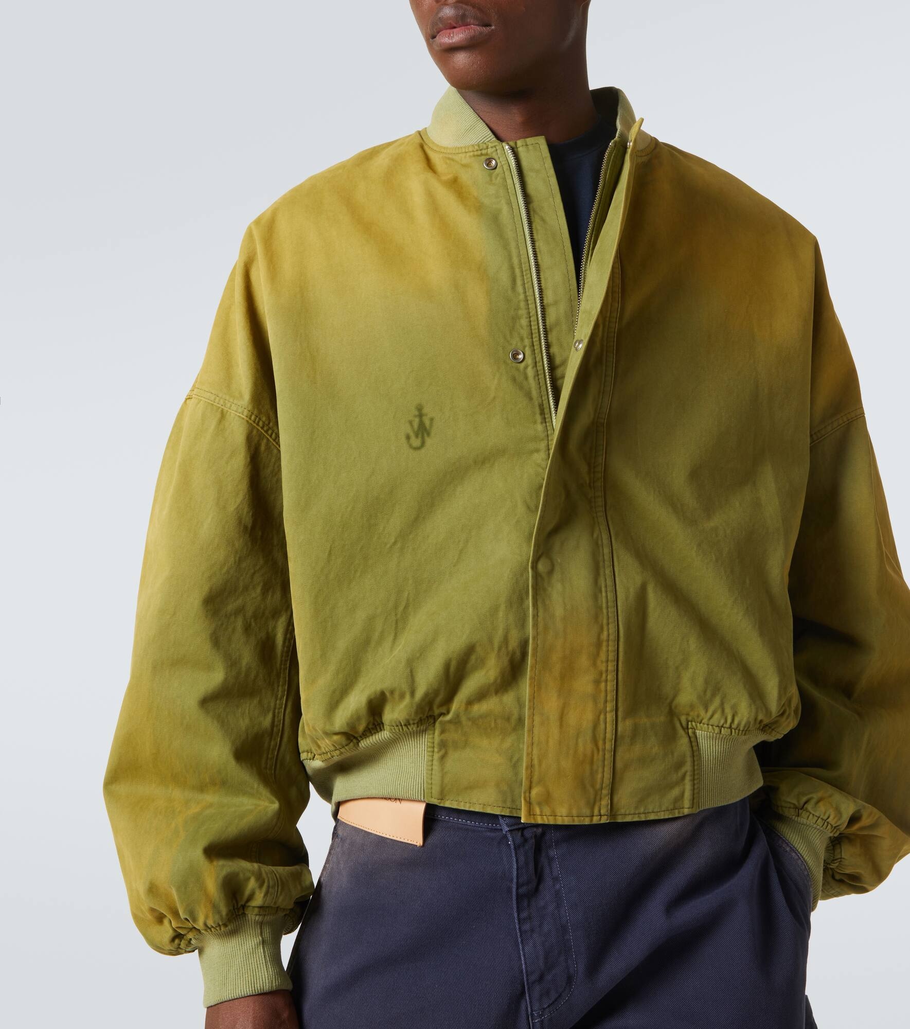 Cotton bomber jacket - 5