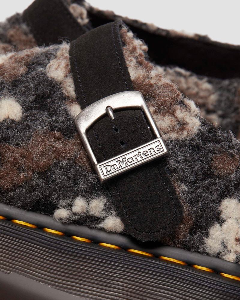 Isham Crochet Wool Suede Mules 4