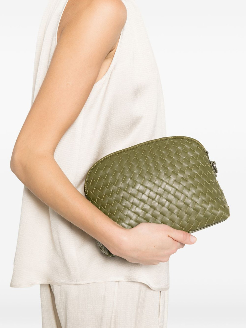 DRAGON DIFFUSION Chunky Fellini woven satchel cross body bag outlook