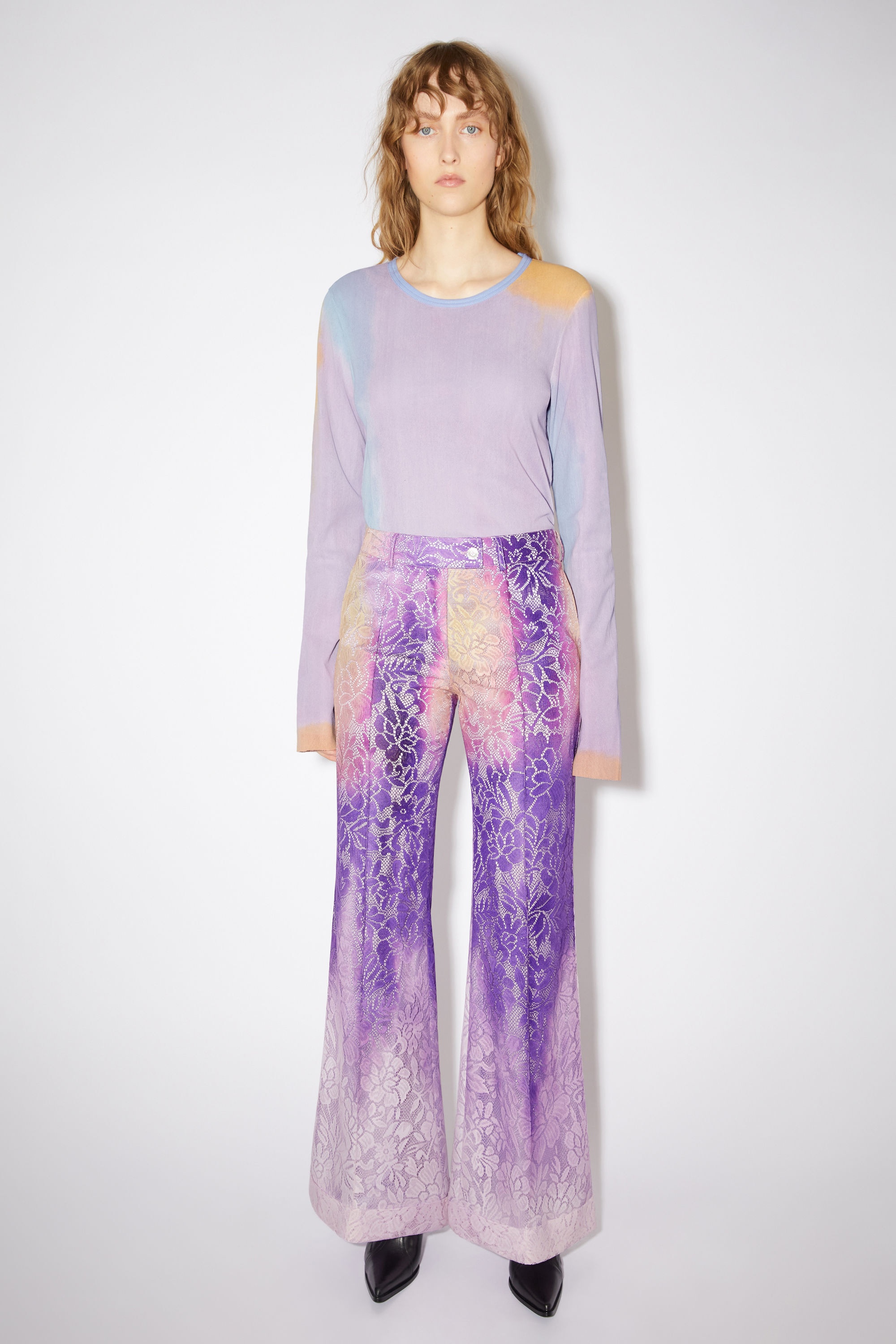 Tailored trousers - Purple - 2