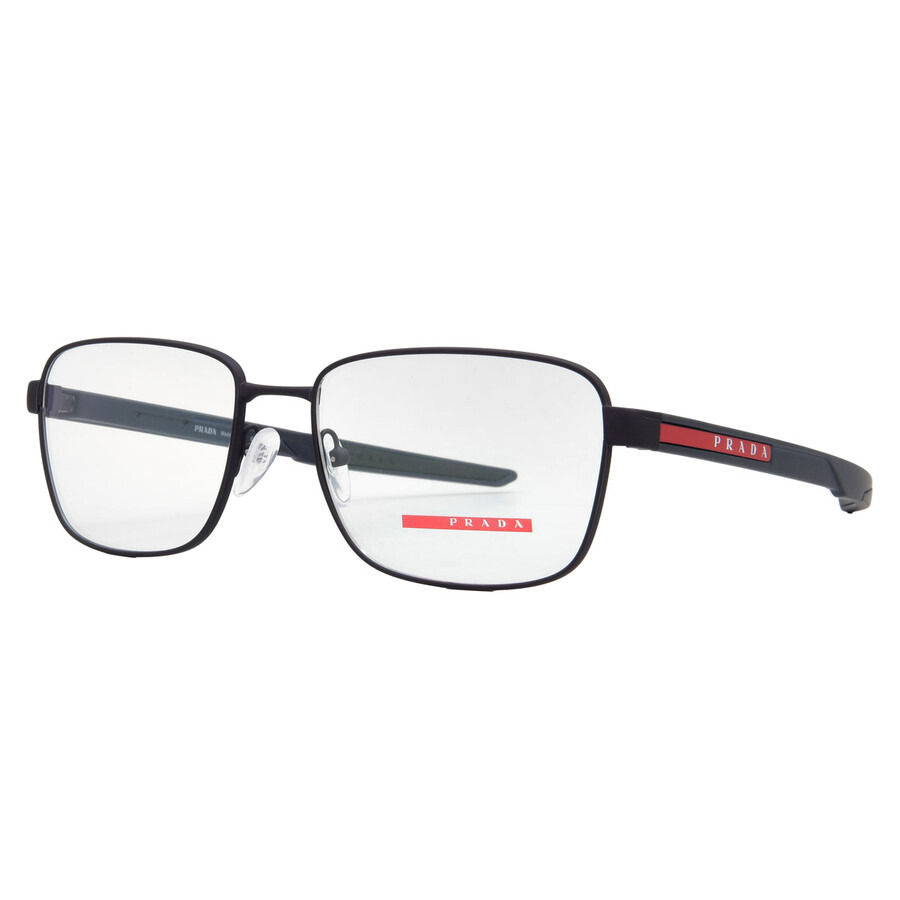 Prada Linea Rossa Demo Rectangular Men's Eyeglasses PS 54OV UR71O1 57 - 2